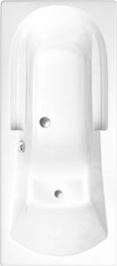 Allibert Ligbad Moovance Rechthoek Toplax Duobad Wit 170x75 cm