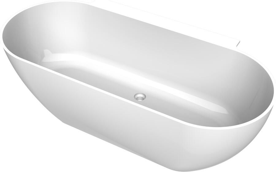 Arcqua Havana Halfvrijstaand Bad 170x80cm glans wit BAD102174