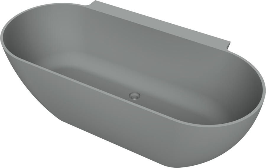 Arcqua Havana Halfvrijstaand Bad 170x80cm mat grijs BAD457544