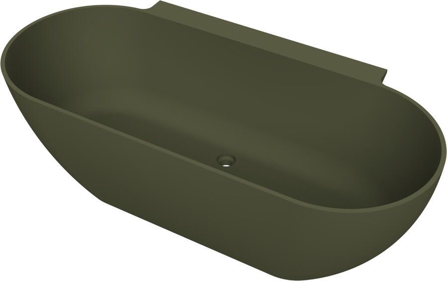 Arcqua Havana Halfvrijstaand Bad 170x80cm mat groen BAD399925