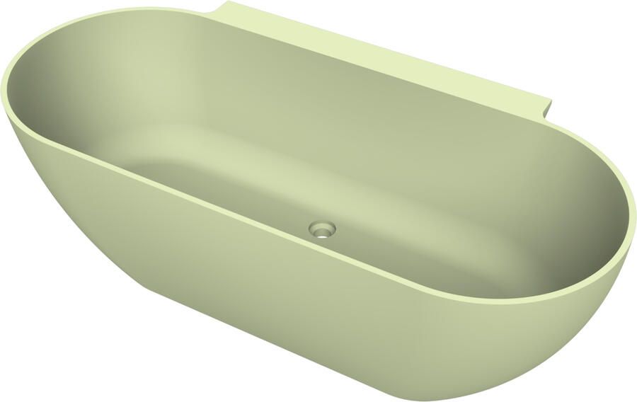 Arcqua Havana Halfvrijstaand Bad 170x80cm mat pastel groen BAD702660