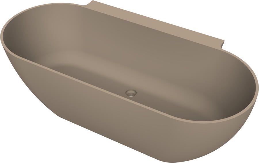 Arcqua Havana Halfvrijstaand Bad 170x80cm mat truffel BAD809352