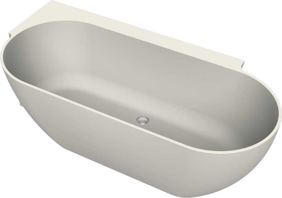 Arcqua Havana Halfvrijstaand Bad 170x80cm links mat zand BAD553775