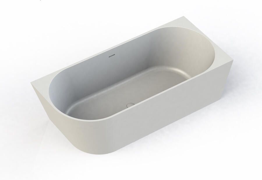 Arcqua Pinto back to wall ligbad 180x80cm Rechts glans wit BAD101414