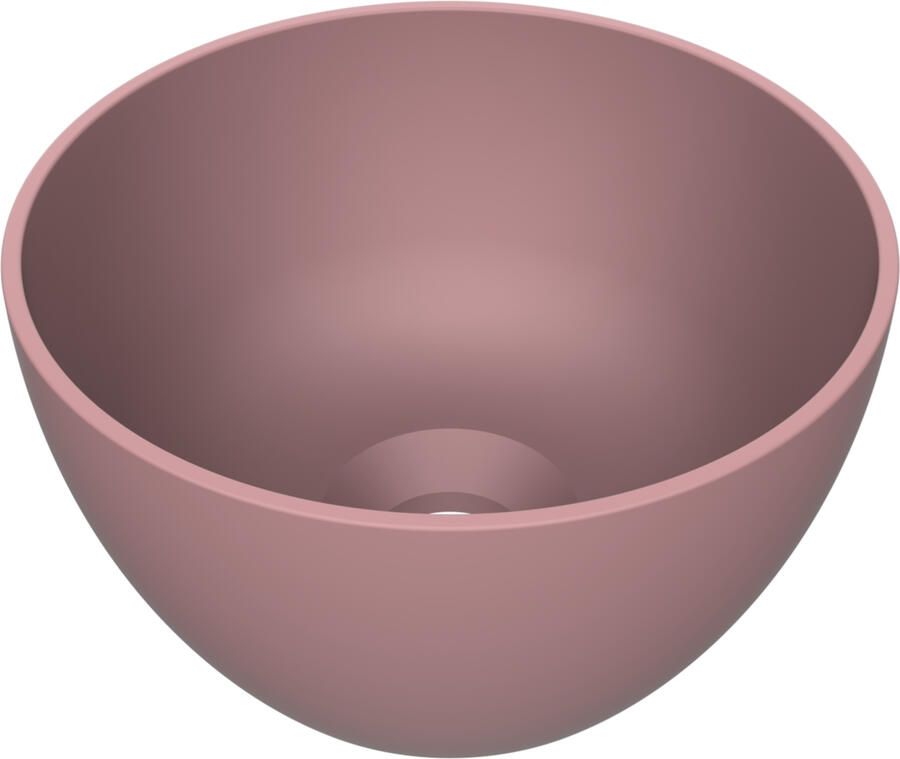 Arcqua Arqua Opbouw Waskom Olivia Rond 22x22x12CM Mat Roze