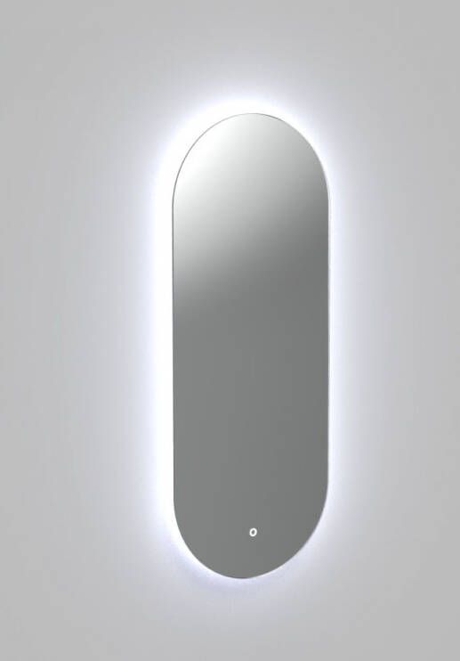 Arcqua Badkamerspiegel Reflect Ovaal 40x100 cm Verticaal Incl. LED Verlichting