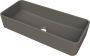 Arcqua Case waskom rechthoek 60x26cm mat quartz grijs WAS652027 - Thumbnail 1