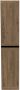 Arcqua Nature kolomkast 170x35x35cm met softclose Greeploos 2 deuren eiken mat zwart KOL178841 - Thumbnail 1