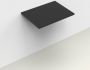 Crosstone by Arcqua Crosstone Arqua Marble topblad 60x46cm cast marble zwart mat TOP123124 - Thumbnail 1