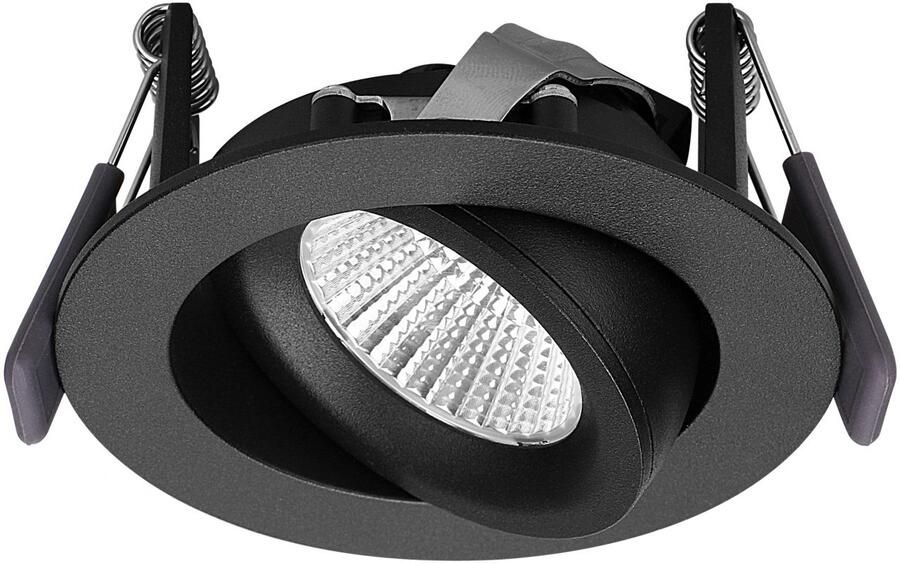 Artdelight Inbouwspot Special 1 Lichts LED 1800-3000K Dim to Warm Zwart