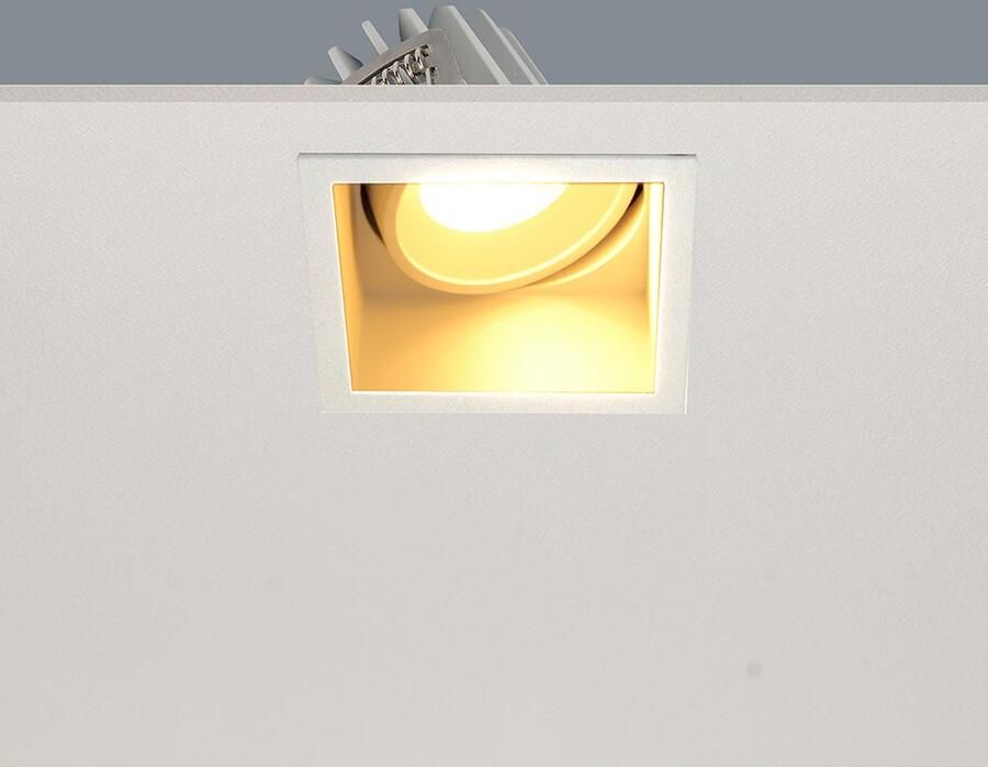 Artdelight Inbouwspot Vibs 1 Lichts LED 2700K Dimbaar Wit