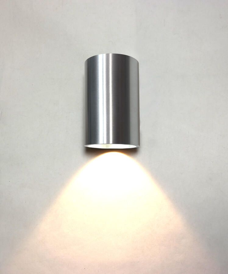 Artdelight Wandlamp Brody 1 Lichts LED 2700K Dimbaar Aluminium