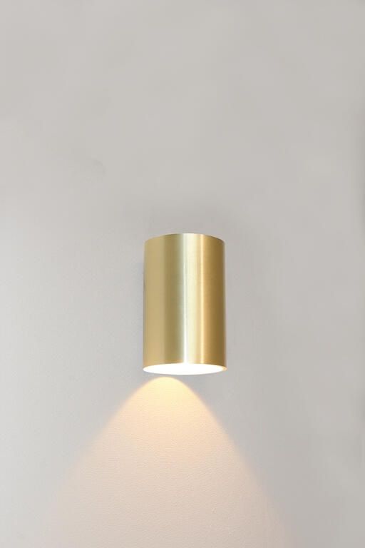 Artdelight Wandlamp Brody 1 Lichts LED 2700K Dimbaar Geborsteld Goud