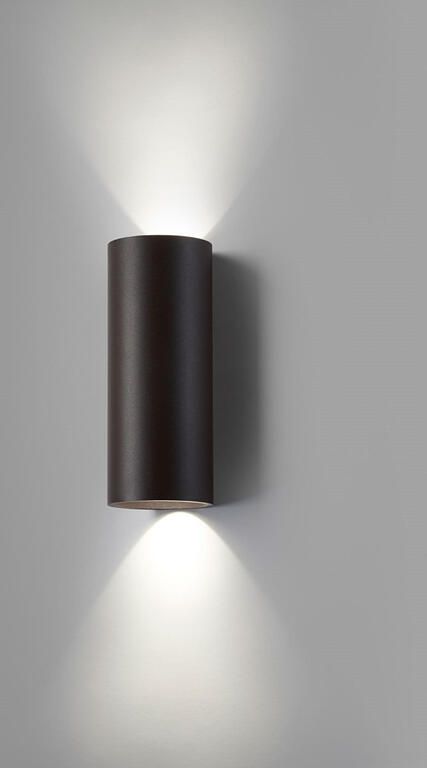 Artdelight Wandlamp Brody 2 Lichts LED 2700K Dimbaar Zwart