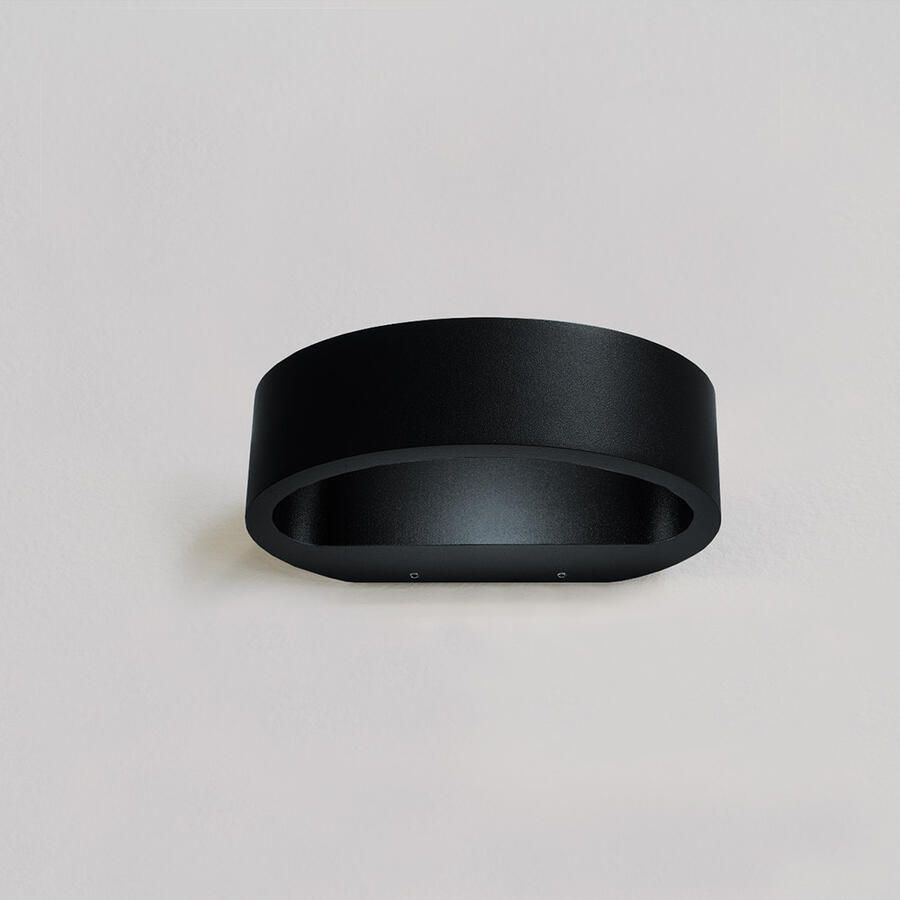 Artdelight Wandlamp Sharp 1 Lichts LED 2700K Dimbaar Zwart