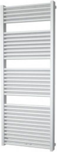 Plieger Imola M designradiator horizontaal met middenaansluiting 1770x600mm 1359W zilver metallic 7255040