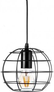 Njoy DraadlampBrussel met bol 4W 18x15cm LED verlichting zwart SD-2020-01