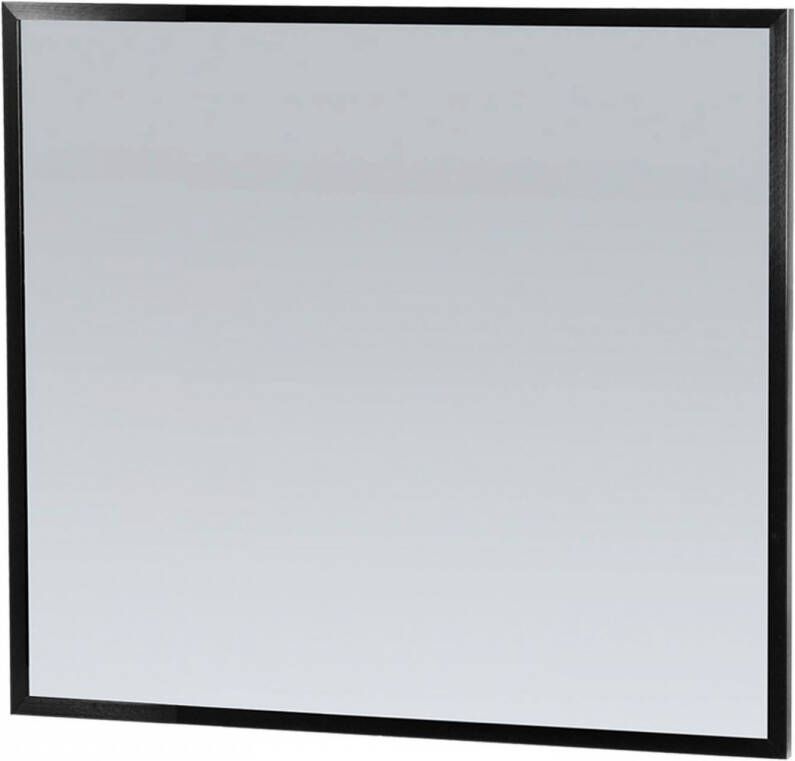 sanitop Spiegel Silhouette 80x70x2.5 cm Aluminium Zwart