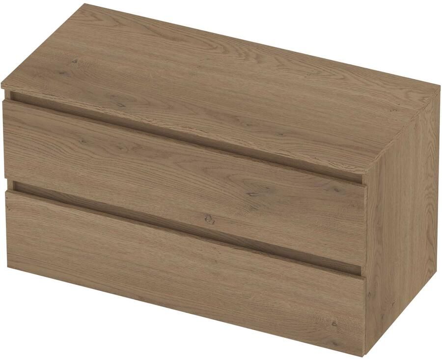 Basic-Line Deck 46 Badmeubelset Greeploos 100x46x58 cm Pure Oak