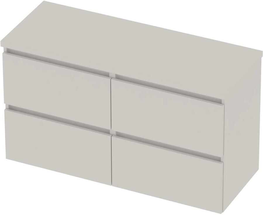 Basic-Line Deck 46 Badmeubelset Greeploos 120x46x66 cm D46hwc2x60 Ice White