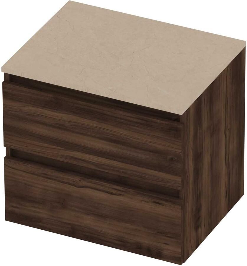 Basic-Line Deck 46 Badmeubelset Greeploos 60x46x58 cm Barista Oak Sand Stone