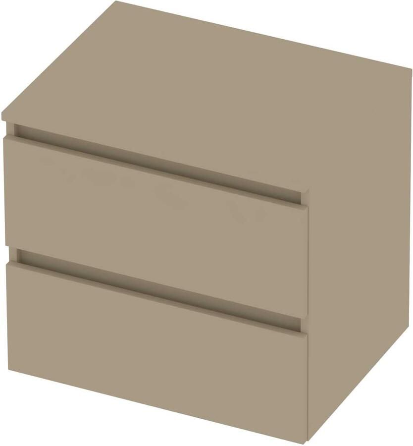 Basic-Line Deck 46 Badmeubelset Greeploos 60x46x58 cm Mat Beige