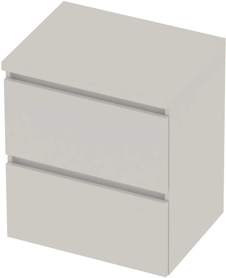 Basic-Line Deck 46 Badmeubelset Greeploos 60x46x66 cm Ice White