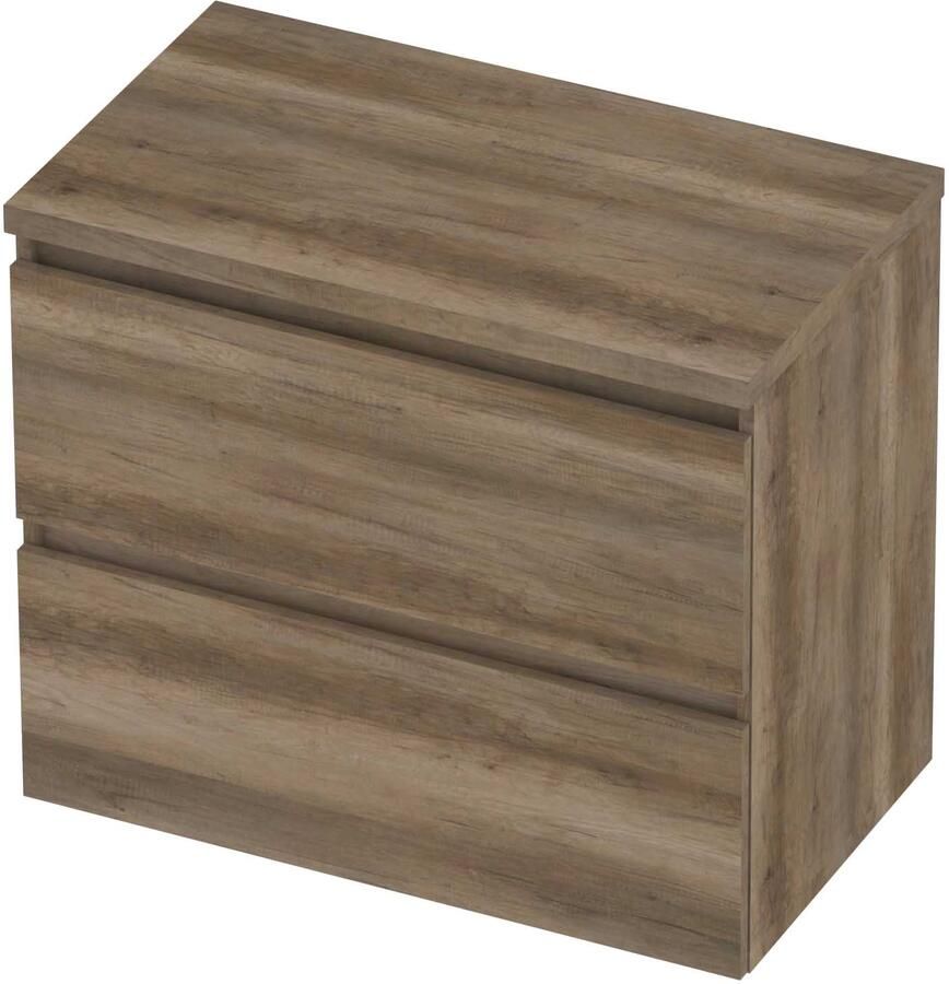 Basic-Line Deck 46 Badmeubelset Greeploos 80x46x66 cm Scotch Oak