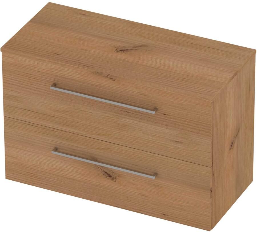 Basic-Line Deck 46 Badmeubelset Voor Grepen 100x46x66 cm Whisky Oak