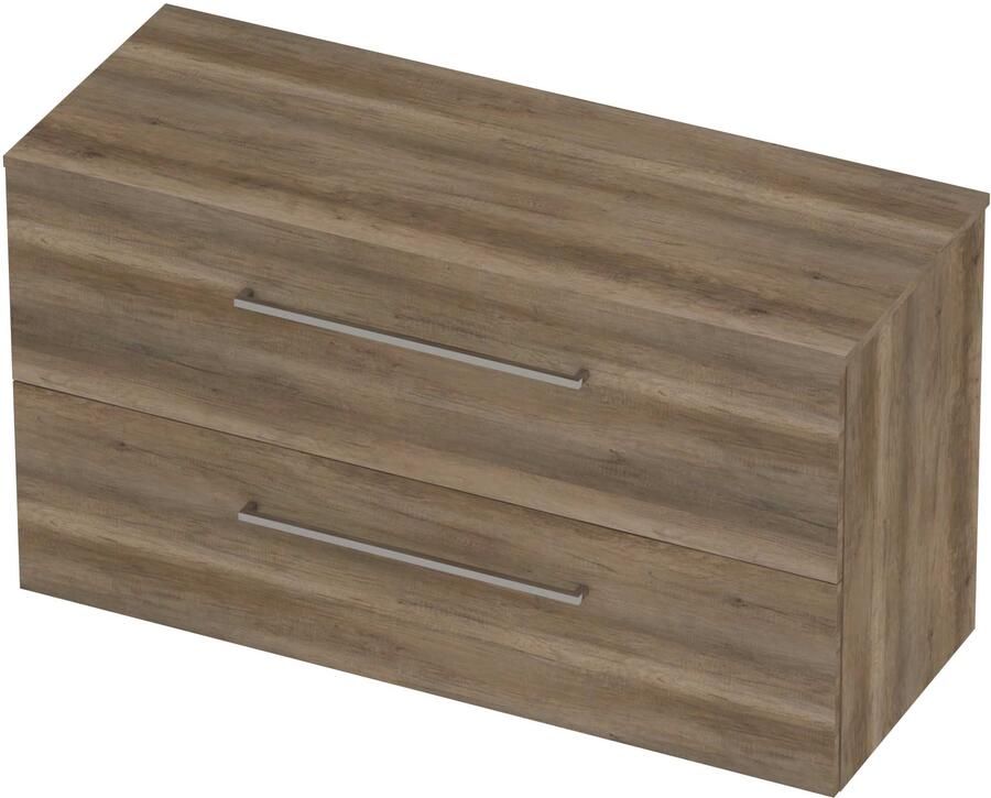 Basic-Line Deck 46 Badmeubelset Voor Grepen 120x46x66 cm D46SOD120 Scotch Oak