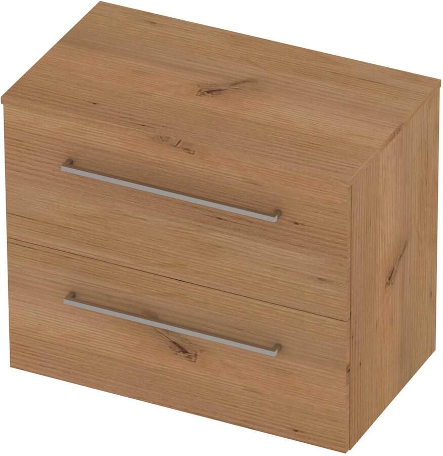Basic-Line Deck 46 Badmeubelset Voor Grepen 80x46x66 cm Whisky Oak
