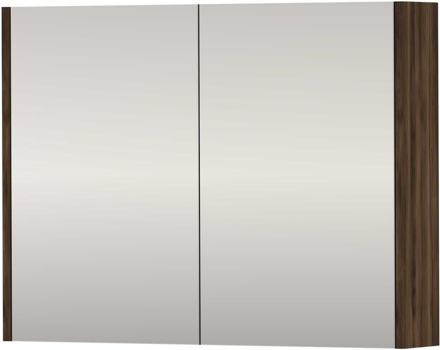 Basic-Line SPK Comfort Spiegelkast Dubbelzijdig 80x14x60 cm Barista Oak