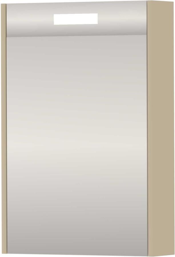 Basic-Line SPK Premium Spiegelkast LED 50x14x74 cm Mat Beige