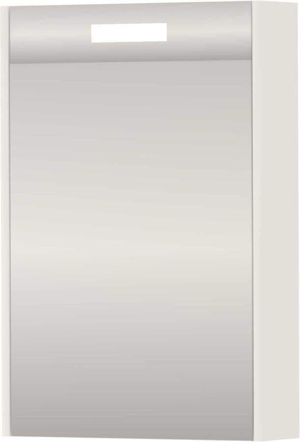 Basic-Line SPK Premium Spiegelkast LED 50x14x74 cm Mat White