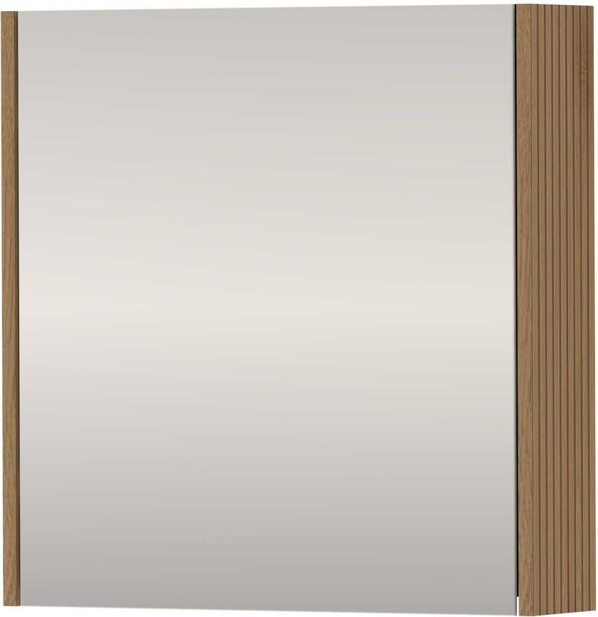 Basic-Line SPK Xcellent Spiegelkast Dubbelzijdig 60x14x60 cm Lamello Oak