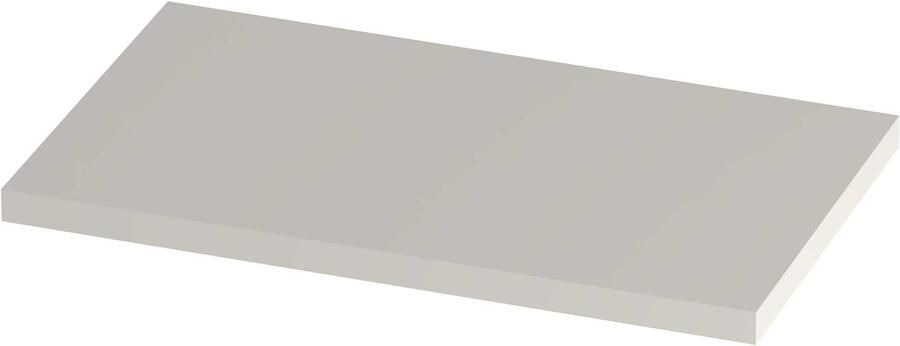 Basic-Line Top Afdekplaat 18 Mm 40x23x1.8 cm Mat White