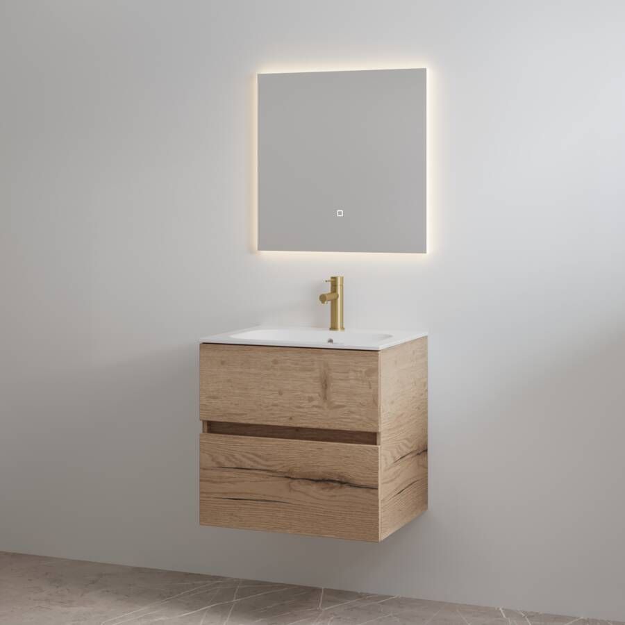 Best Design Badmeubelset met Kraangat Splash 60 cm Halifax
