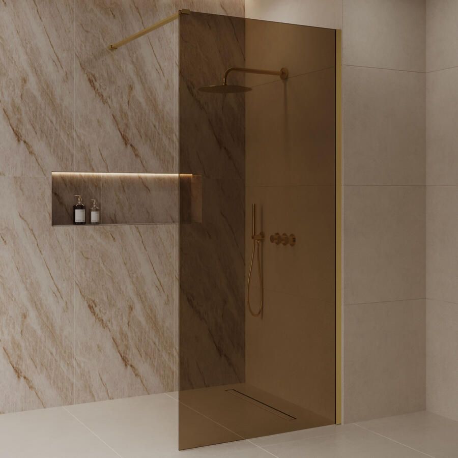 Best Design Inloopdouche Best-Design Dalis 100x200 cm Nancy Amber