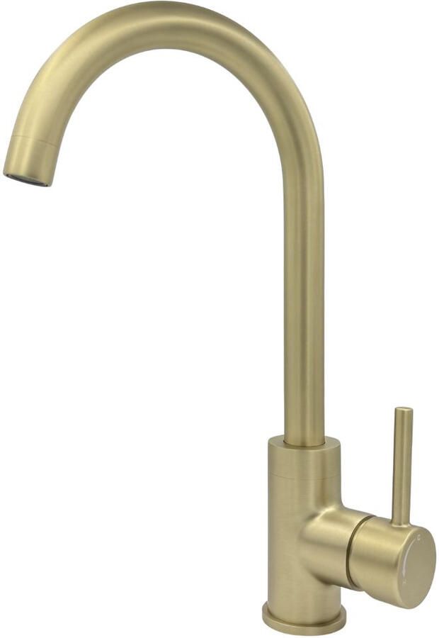 Best Design Keukenmengkraan Best-Design Nancy-Son 34 cm Mat Goud