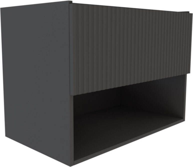 Best design Best-Design "Rigatti-78-Black-Greeploos" Meubel Onderkast 78 cm