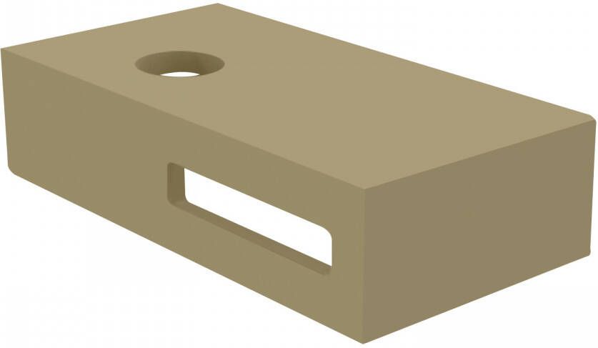 Best design Fontein Planchet Malo Solid Surface 40x21x10 cm Sandstone