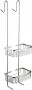 Best Design Rome Etagere 80.4x24.2x16cm voor ophangen chroom 3814160 - Thumbnail 1