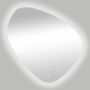 Best Design Spiegel Ballon Asymmetrisch 60x60 cm Met LED Verlichting Rondom en One-Touch Bediening - Thumbnail 1