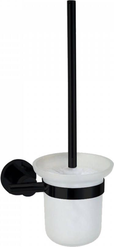 Best Design Nero wand toiletborstelhouder mat zwart 4004470