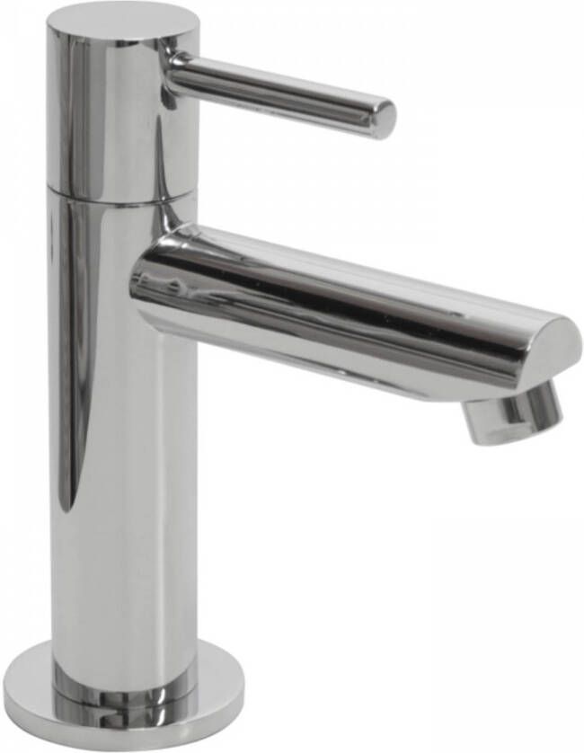 Best Design Toiletkraan Aquador 14 cm Verchroomd Messing