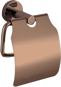 Best design Dijon toiletrolhouder met klep sunny bronze