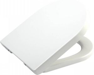 Best design soft closing toiletzitting ten behoeve van wandcloset Molina glanzend wit