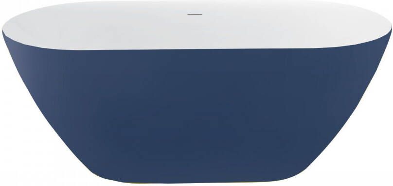 Best Design Friday vrijstaand bad 178x78x60cm acryl blauw wit glans 4013600