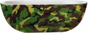 Best Design Exclusive Color vrijstaand bad 180x86x60cm Camouflage 4011780