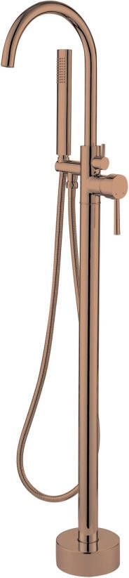 Best Design Vrijstaande Badkraan Dijon Mengkraan Hoogte 119cm Met Voet Brons